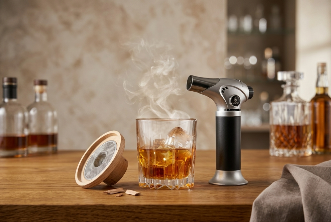 Smoker Set Whiskey Home